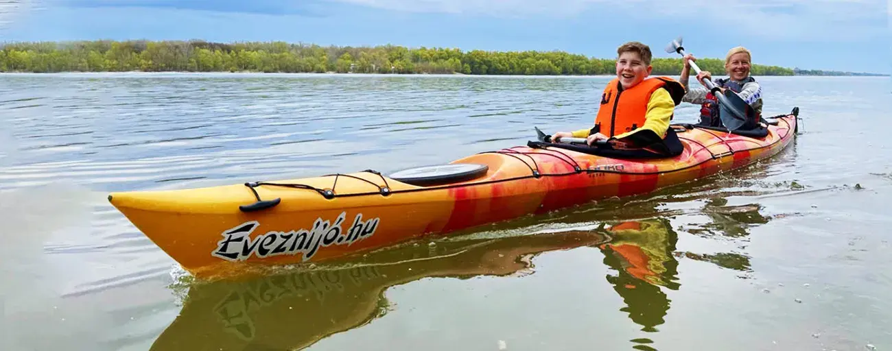 Haladó 1. szint - Homok & Szürkő szigetes vízitúra oktatással