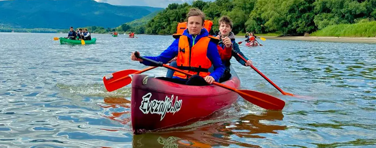 Nagymarosi szigetkerülgetős kenu túra