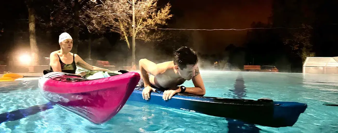 Tengeri kajakos medencés felkészítő - Kezdő