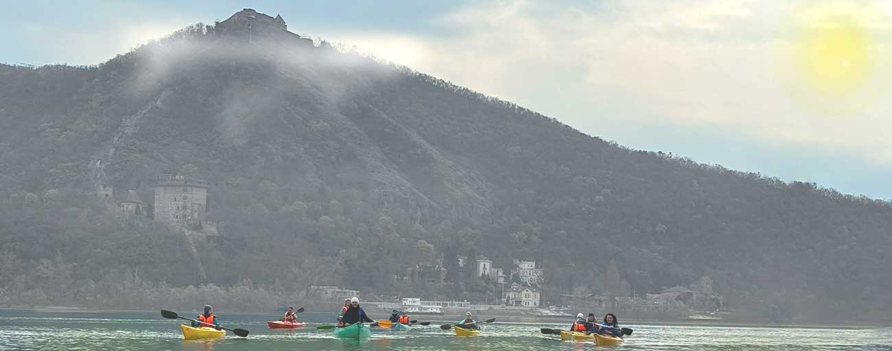 grádi vízitúra kajakkal nagymarosról indulva